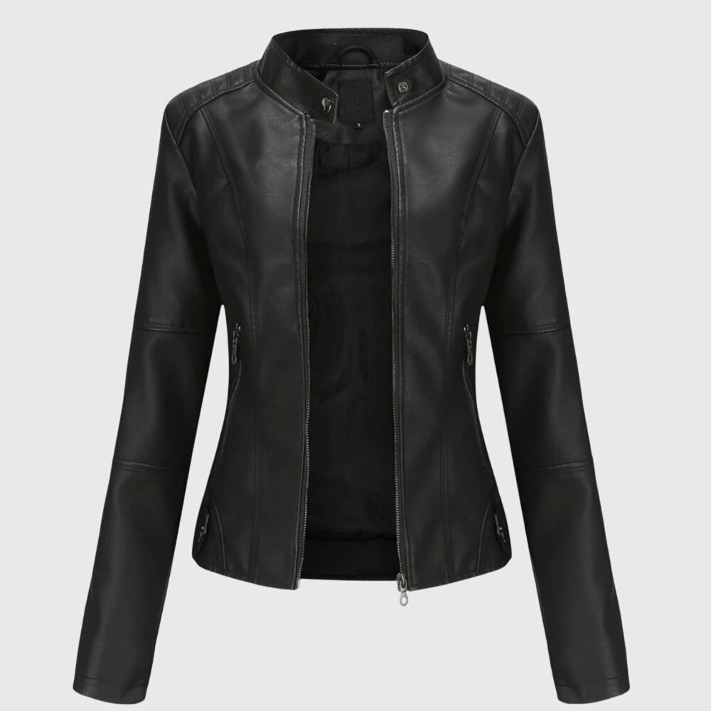 Giorgina Women's Elegant Leather Jacket