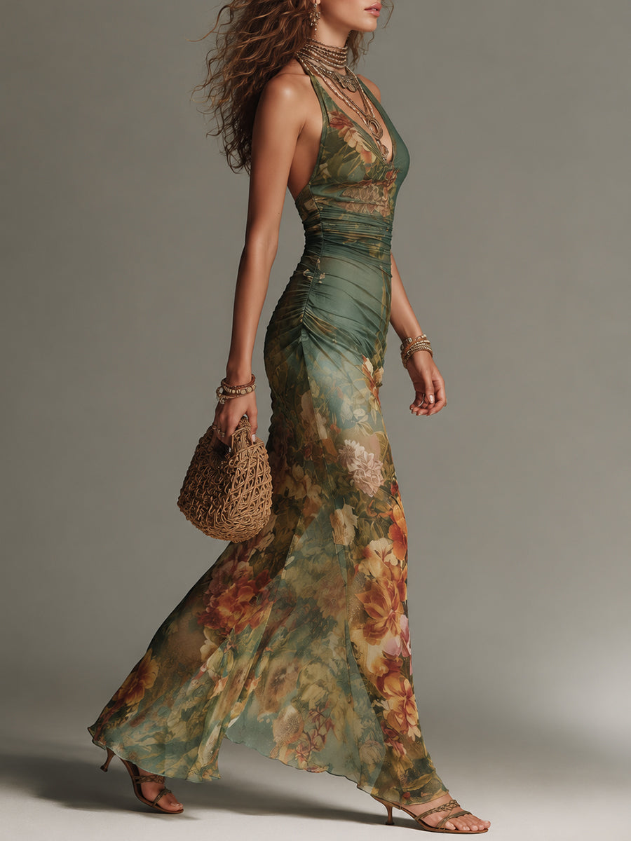 Shea Floral Maxi Dress