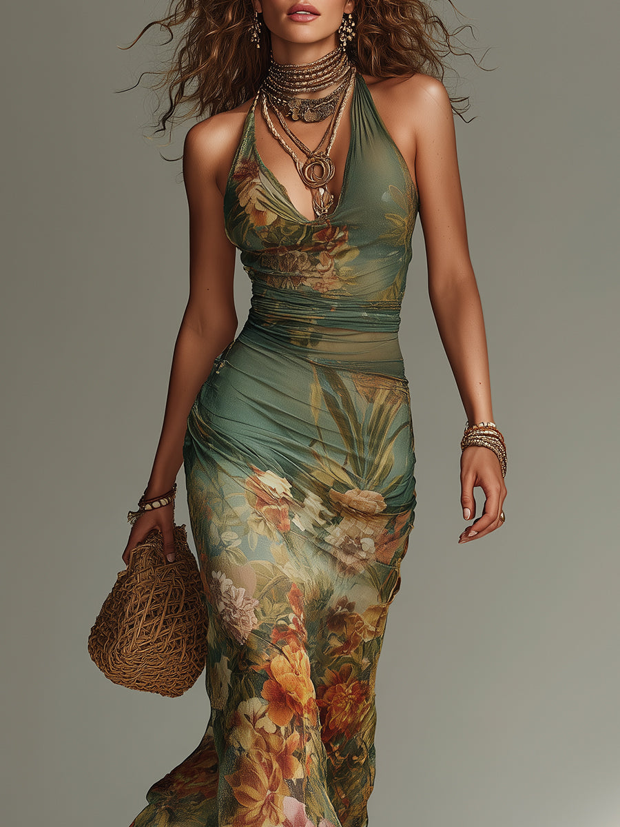 Shea Floral Maxi Dress
