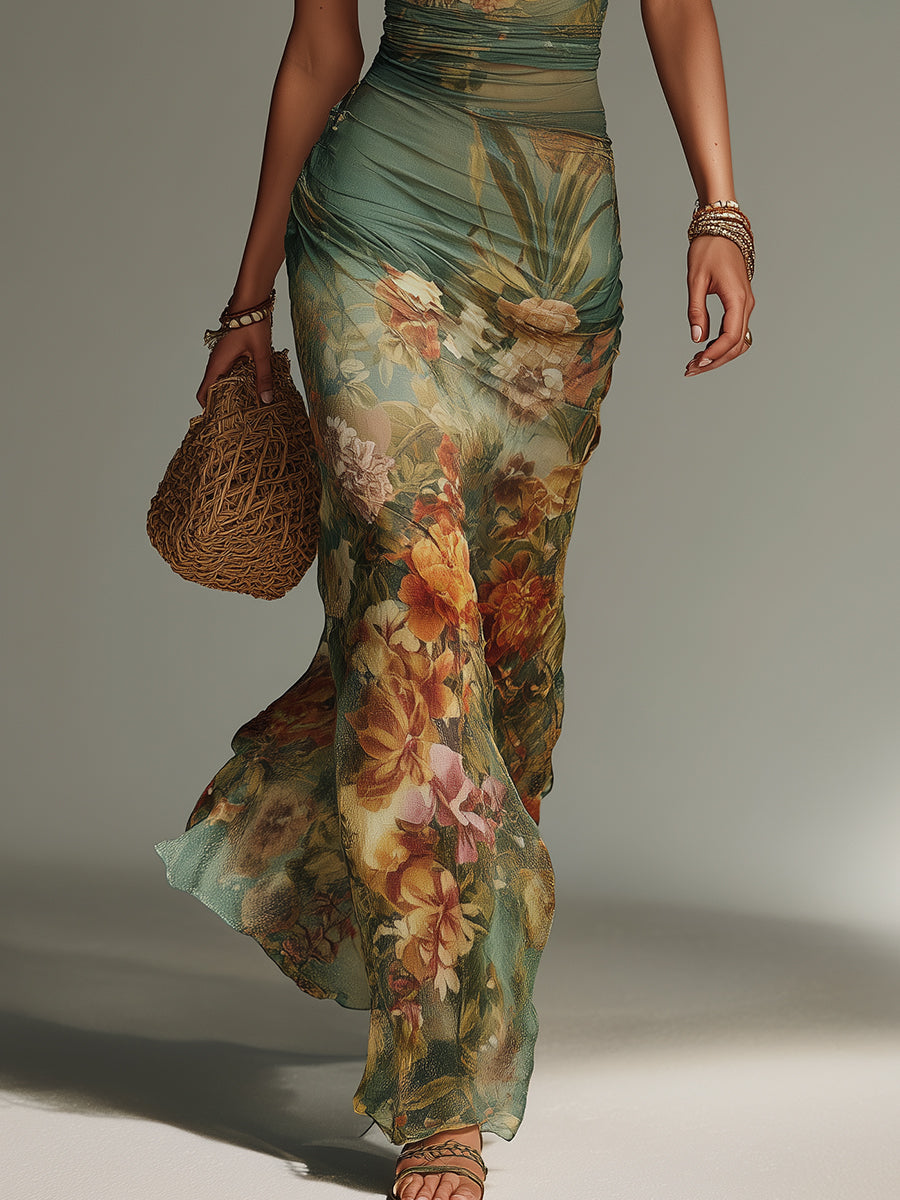 Shea Floral Maxi Dress