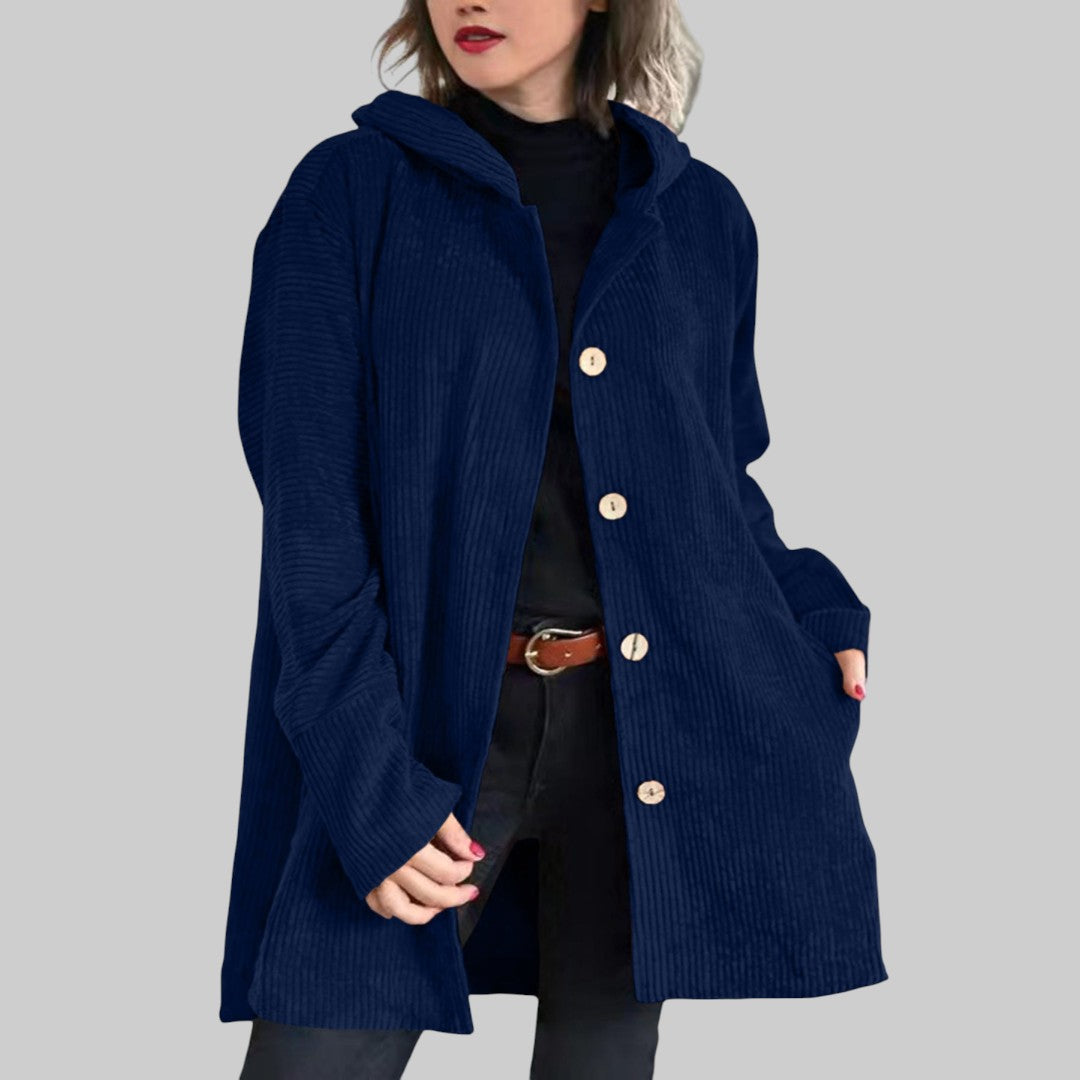 Cordia Quilted Corduroy Jacket