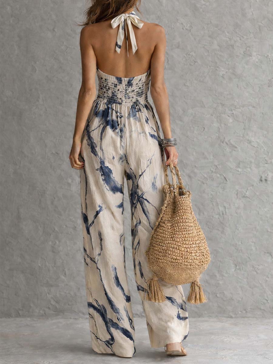 Sabine Wide-Leg Jumpsuit