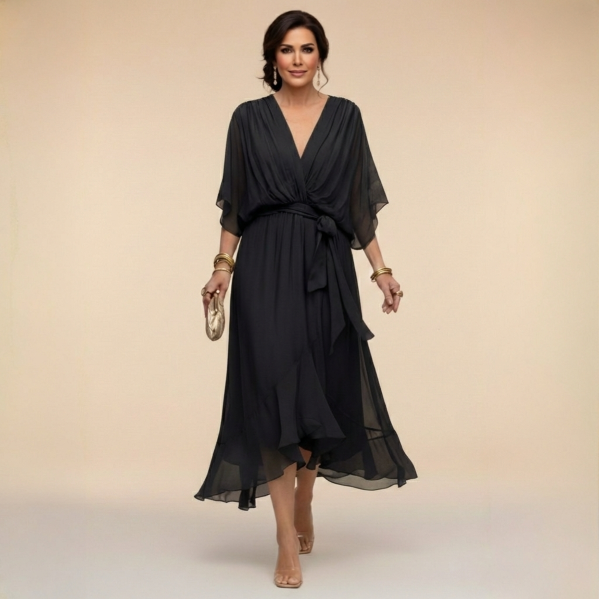 Mona V-Neck Dress