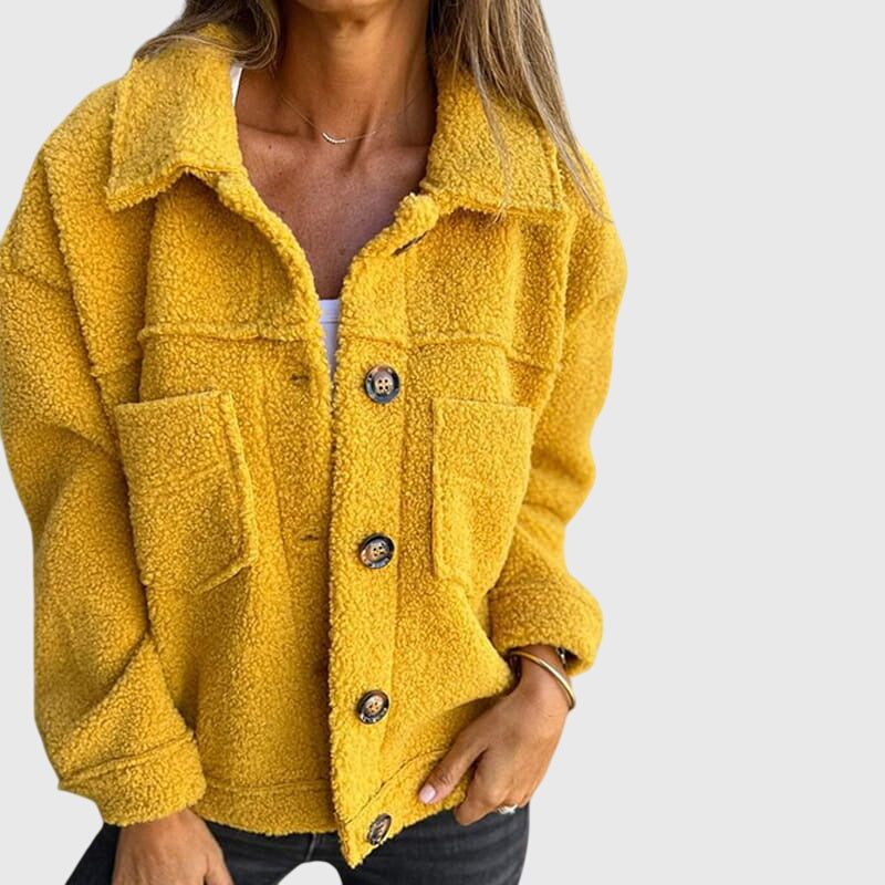 Mila Elegant Button-Up Jacket