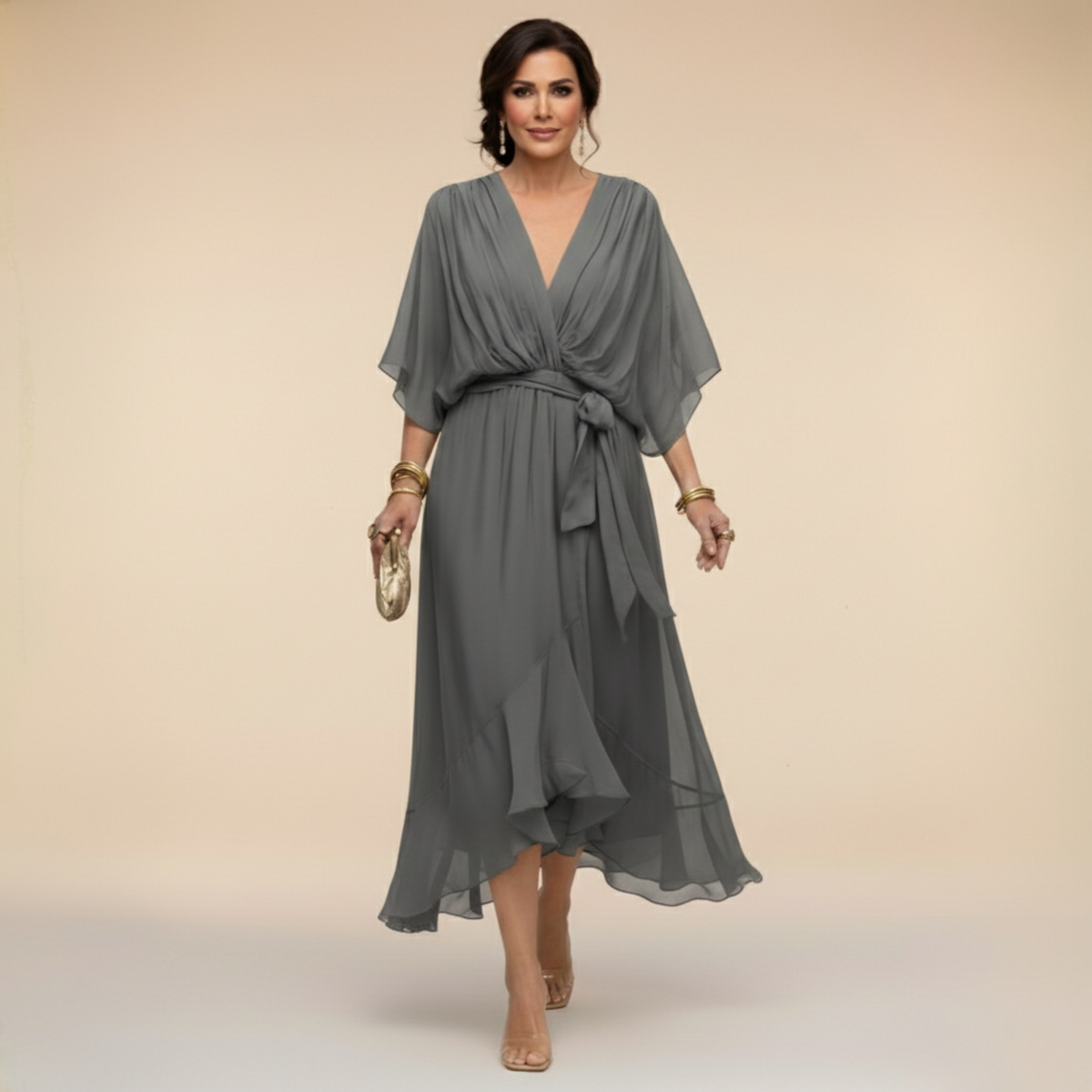 Mona V-Neck Dress