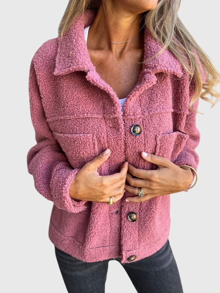 Mila Elegant Button-Up Jacket