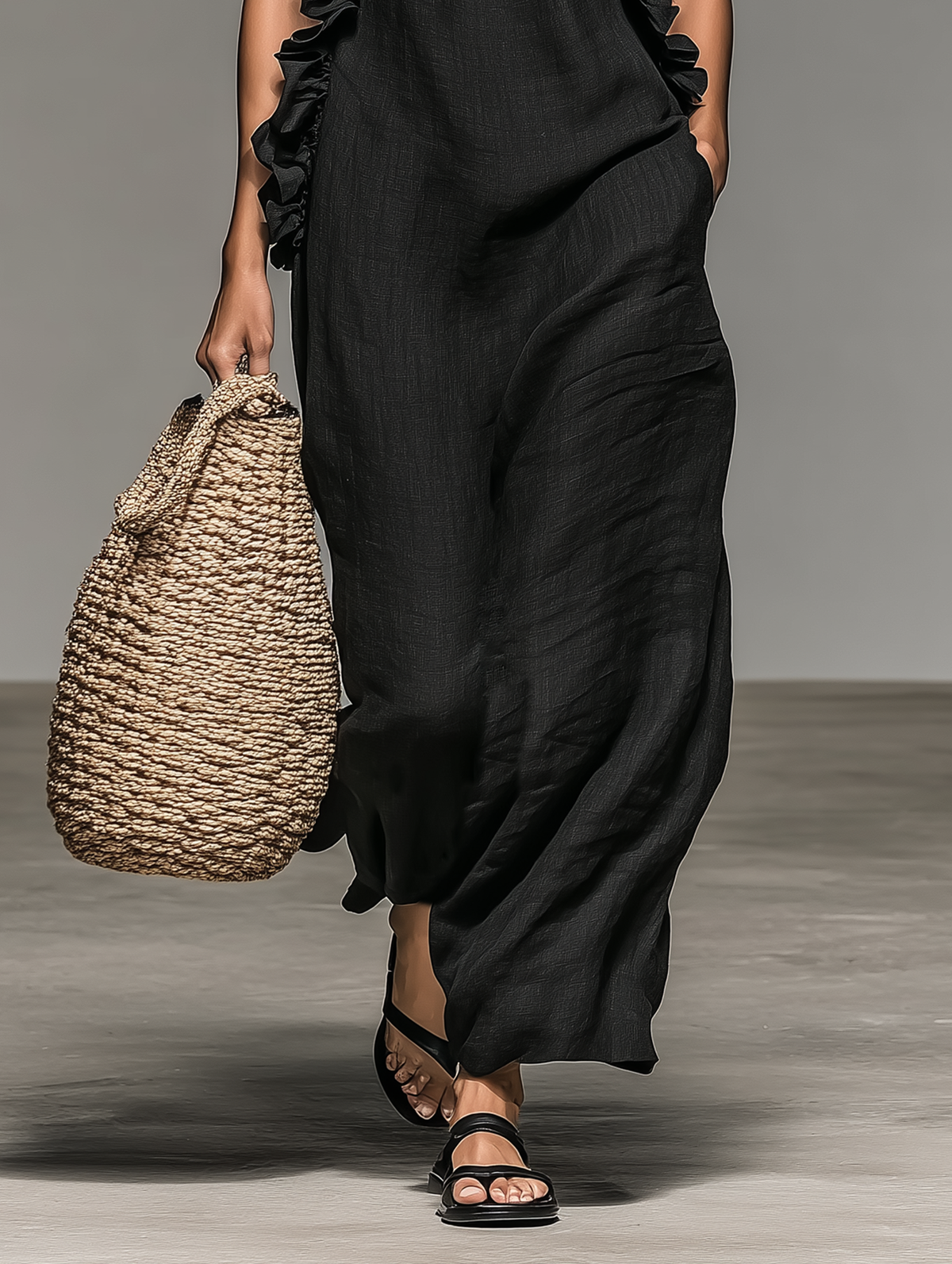 Gladys Women's Maxi Dress with Pockets