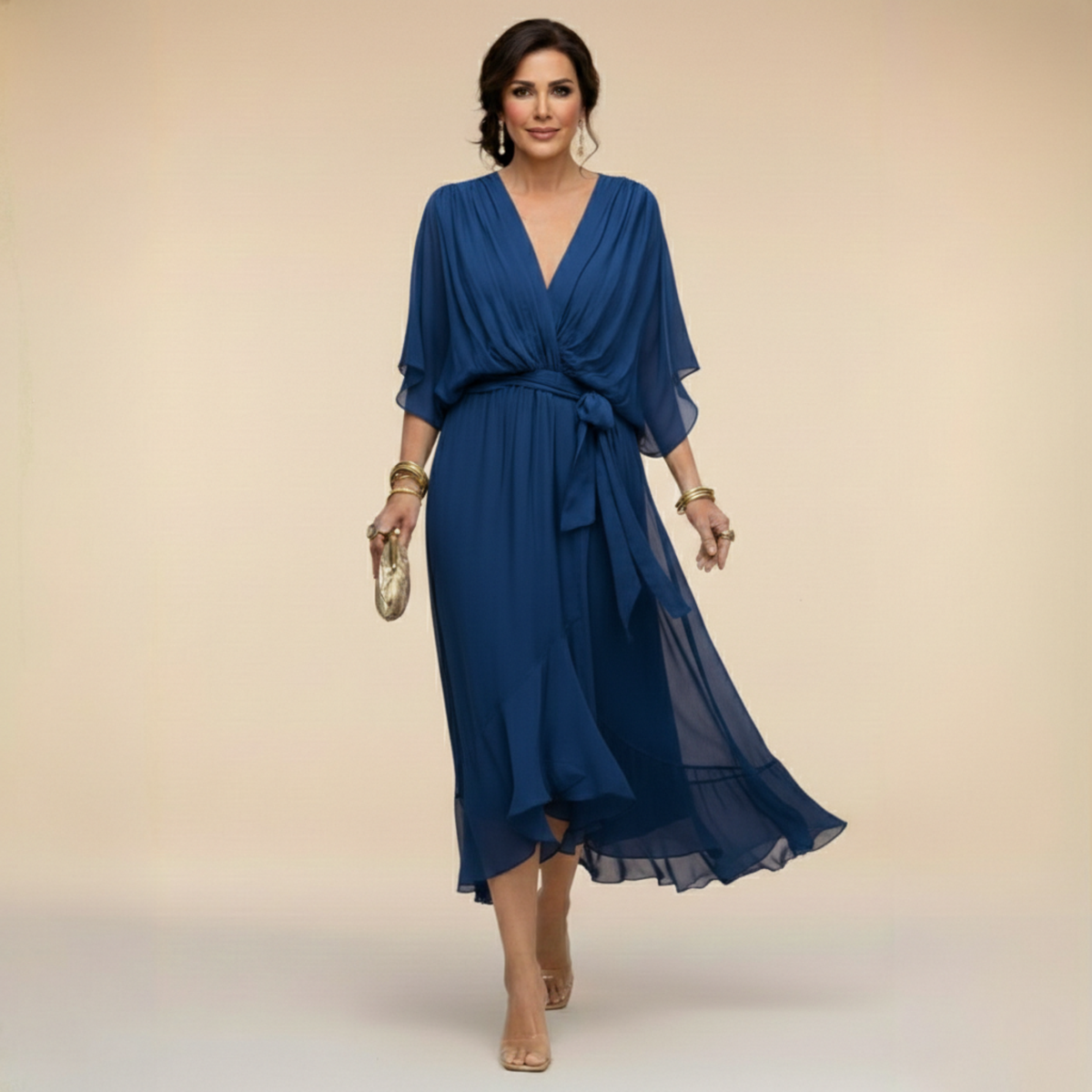 Mona V-Neck Dress
