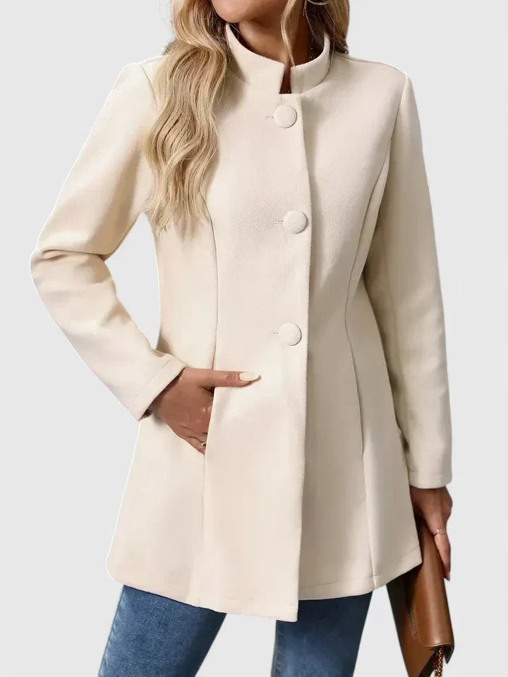 Carmelyssa Elegant Collarless Jacket