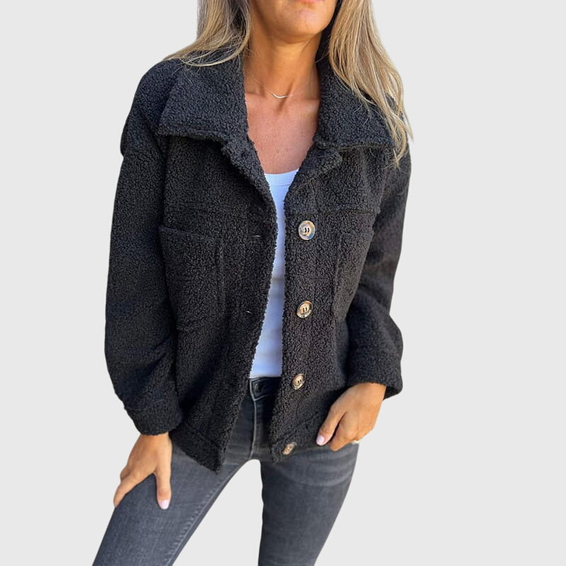 Mila Elegant Button-Up Jacket