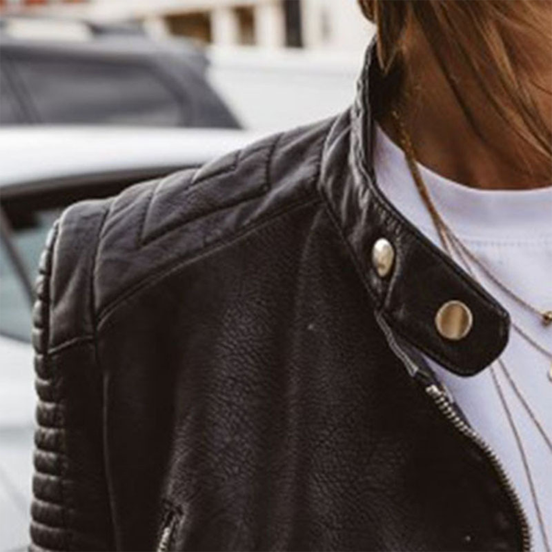 Janet Genuine Leather Jacket