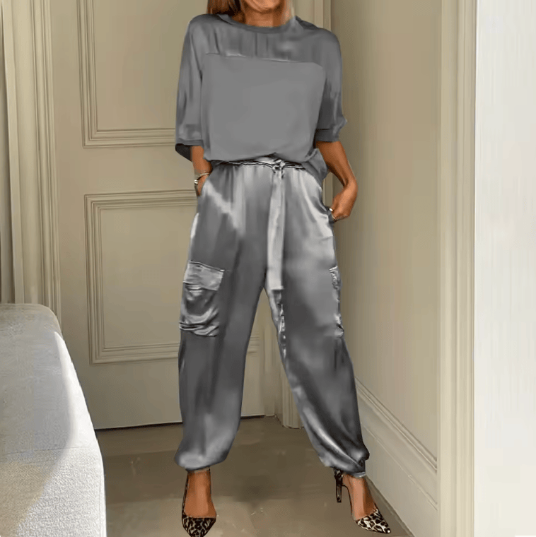 Averielle Luxe Flowy Two-Piece Set