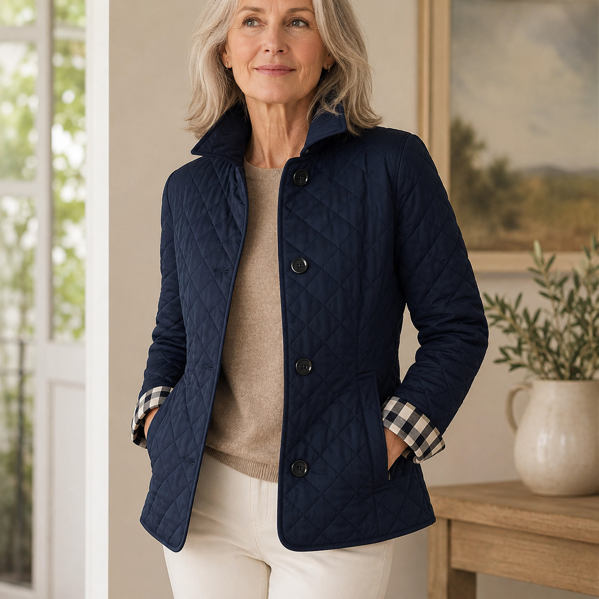 Chloé Quilted Transitional Jacket