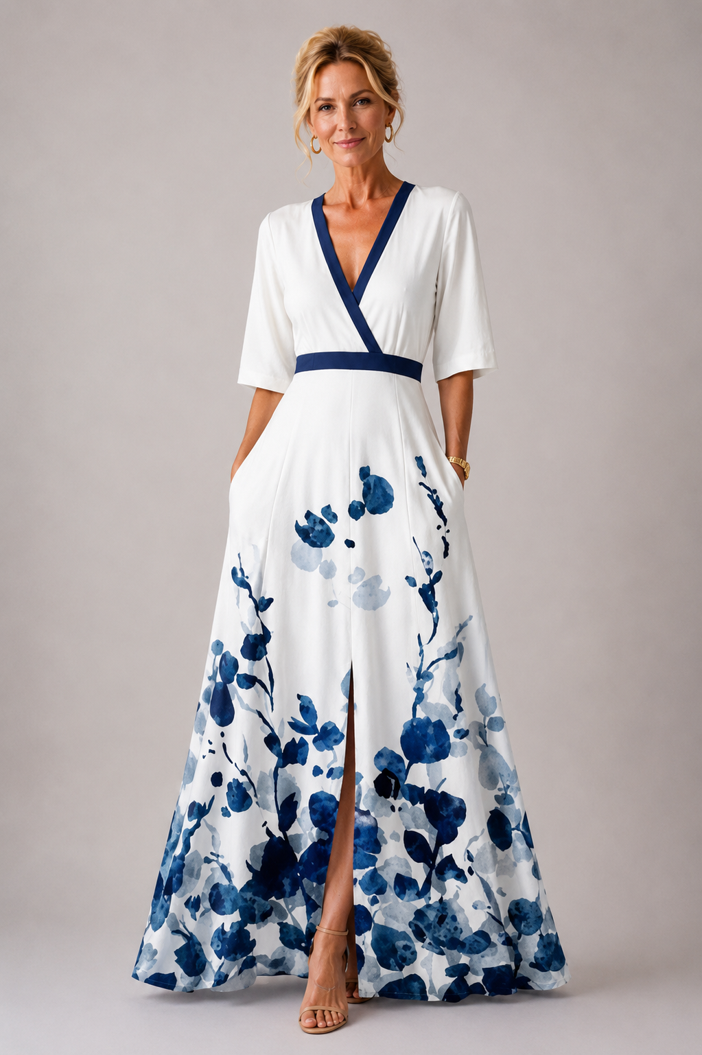 Yael Chic Floral Print Dress