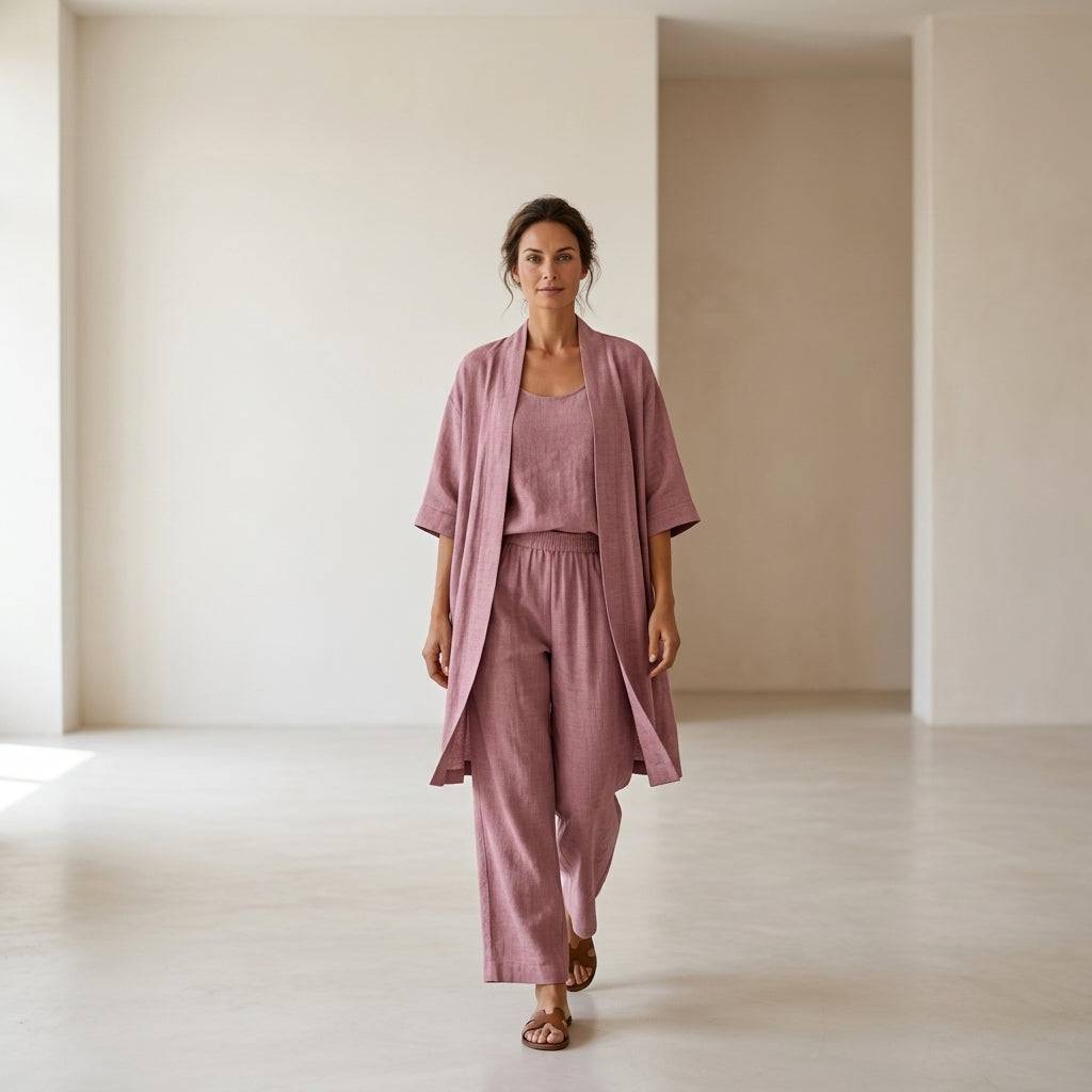 Isabela Elegant Linen Set