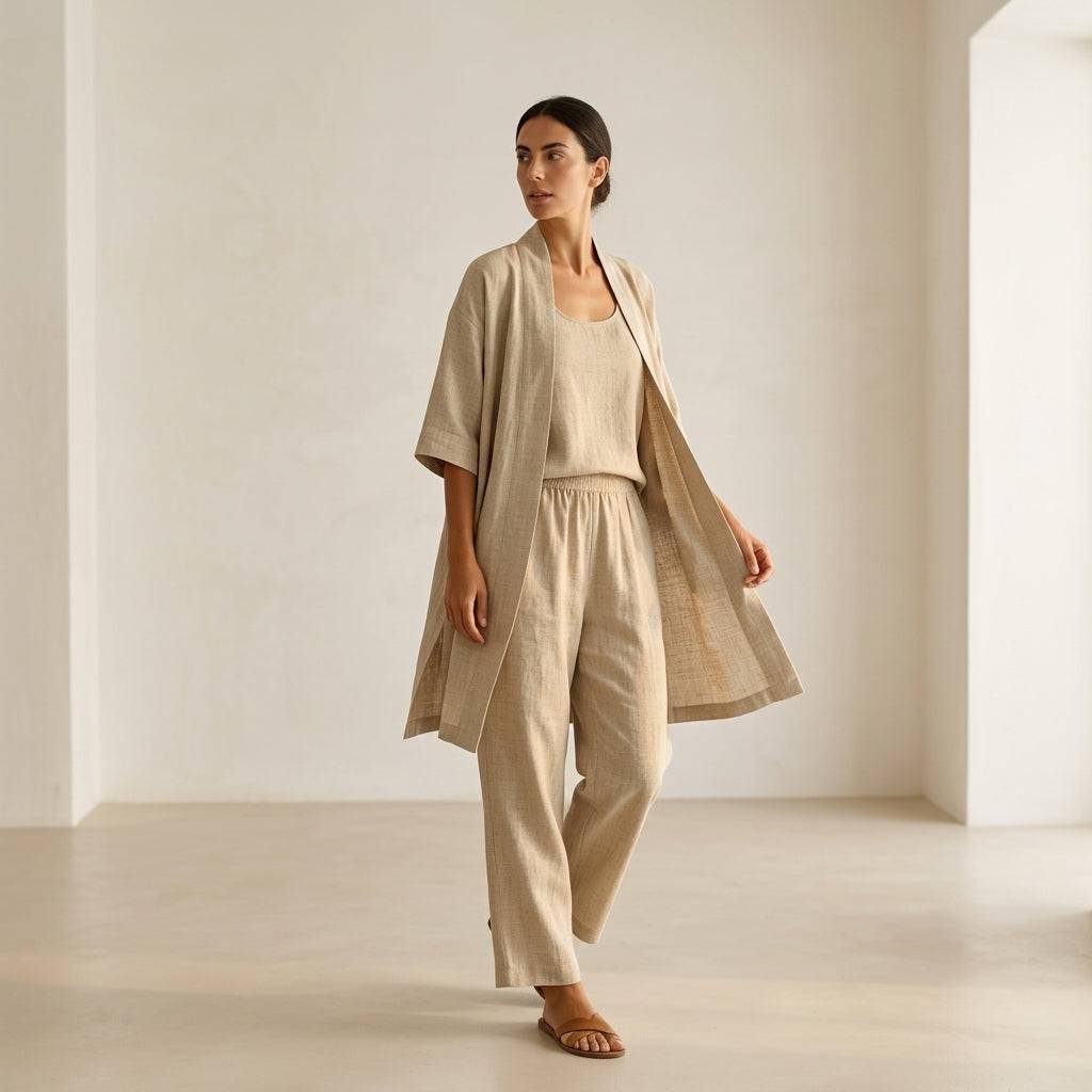 Isabela Elegant Linen Set