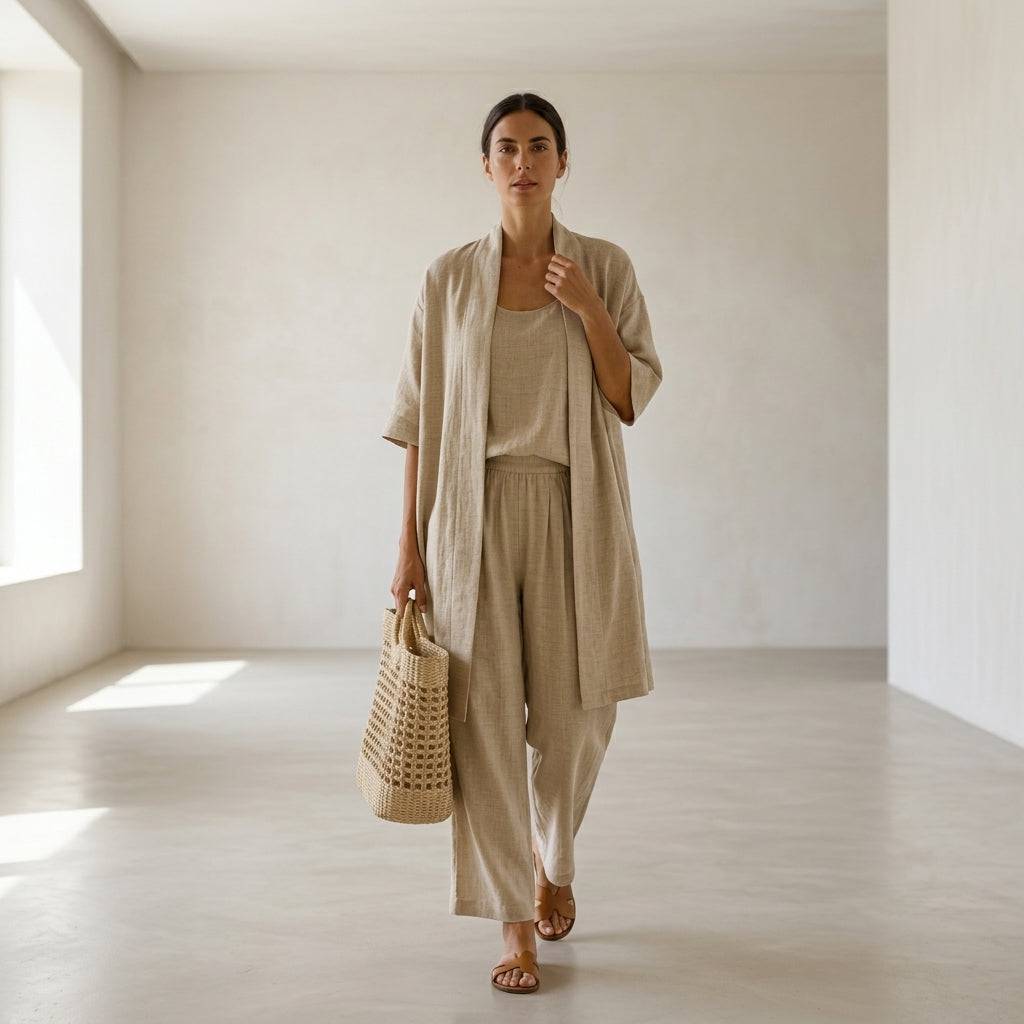 Isabela Elegant Linen Set