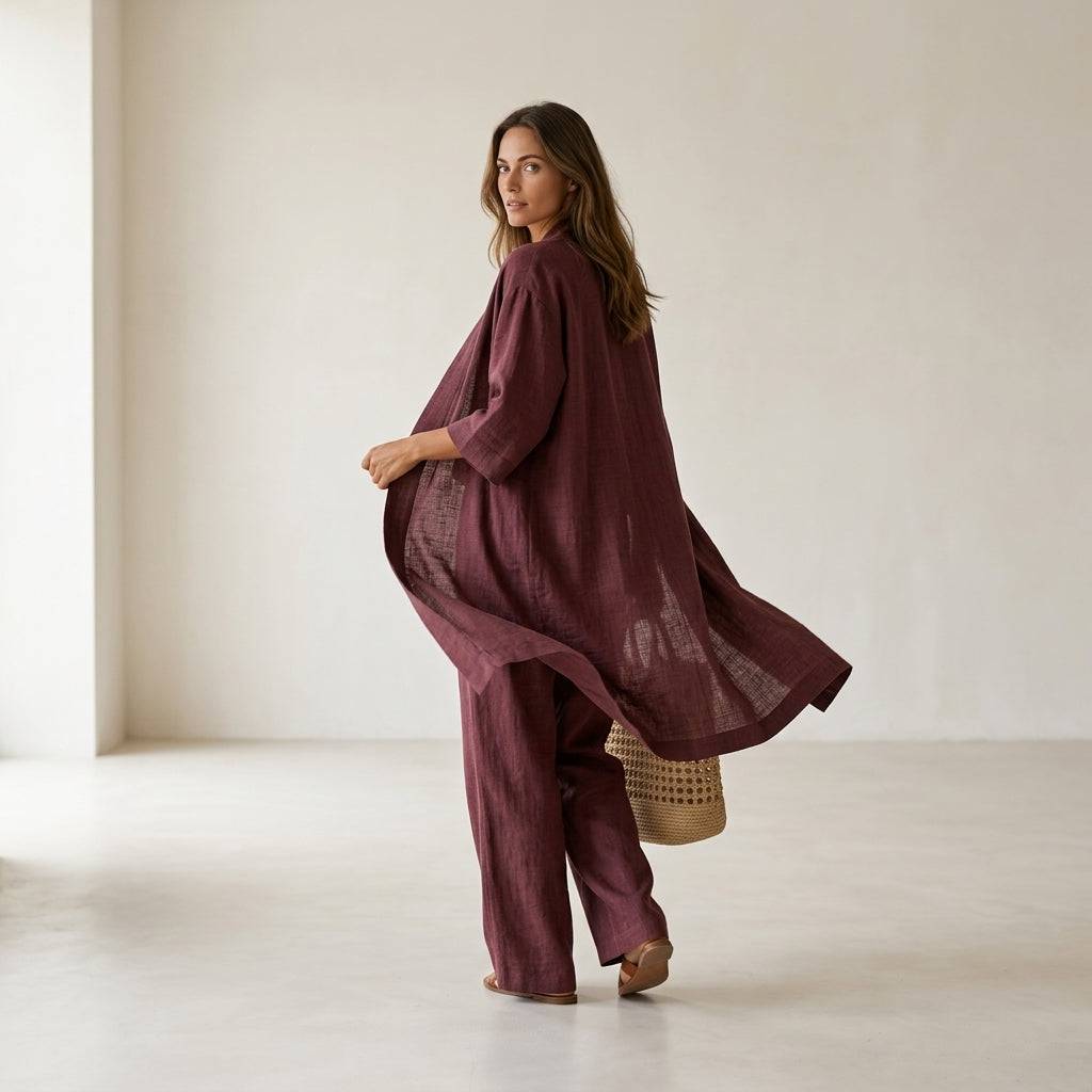 Isabela Elegant Linen Set