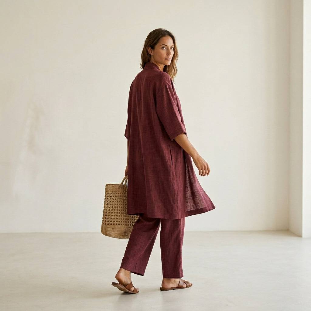 Isabela Elegant Linen Set