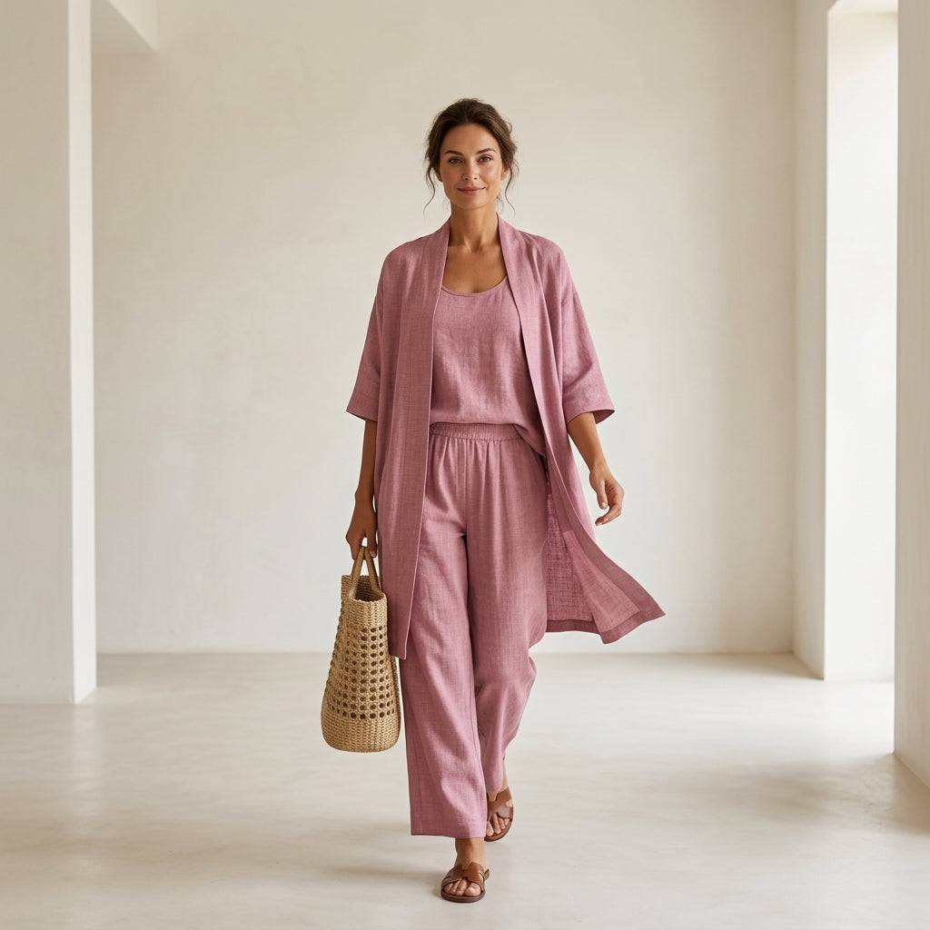 Isabela Elegant Linen Set