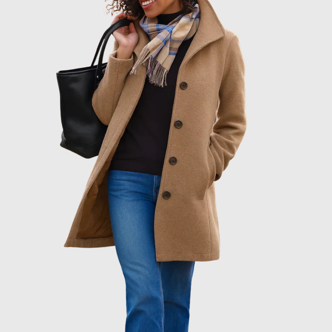 Aurora One-Button Coat