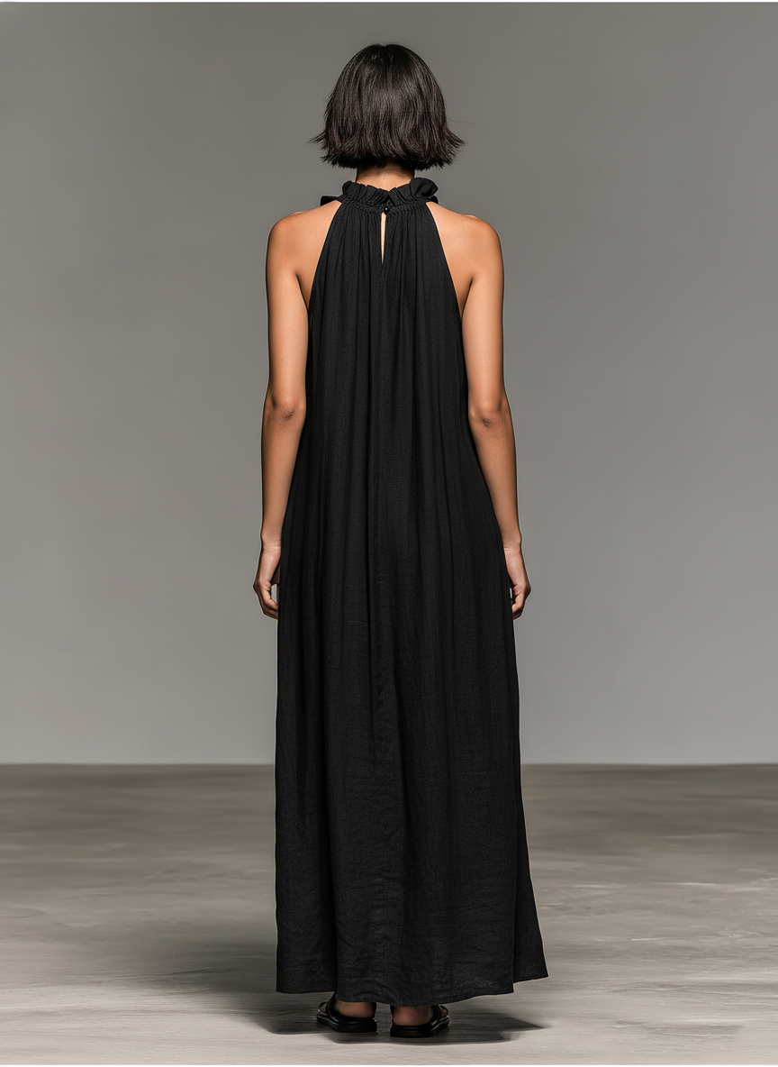 Gladys Women's Maxi Dress with Pockets