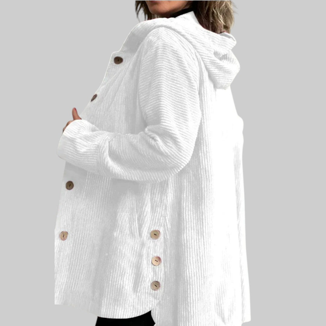 Cordia Quilted Corduroy Jacket