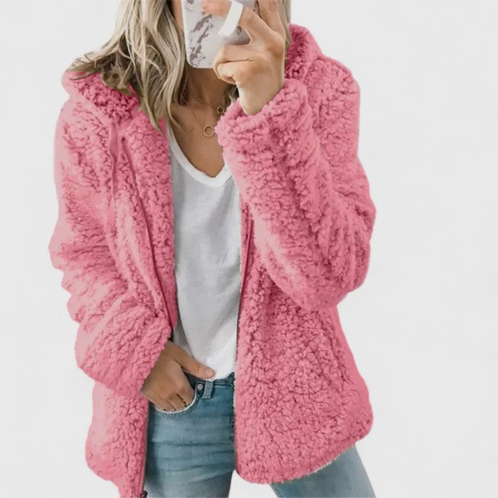 Hylenyahh Comfy Teddy Jacket