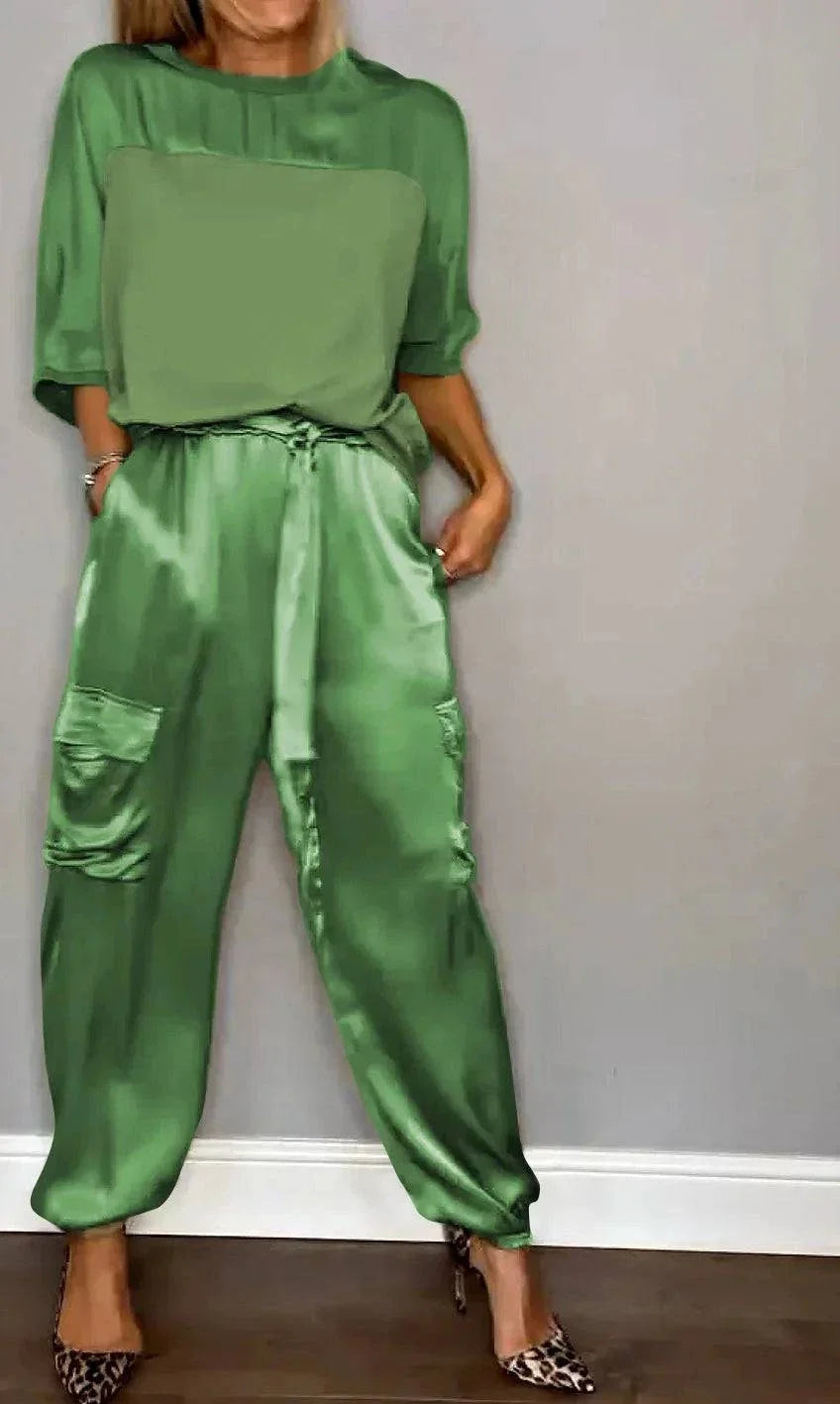 Averielle Luxe Flowy Two-Piece Set