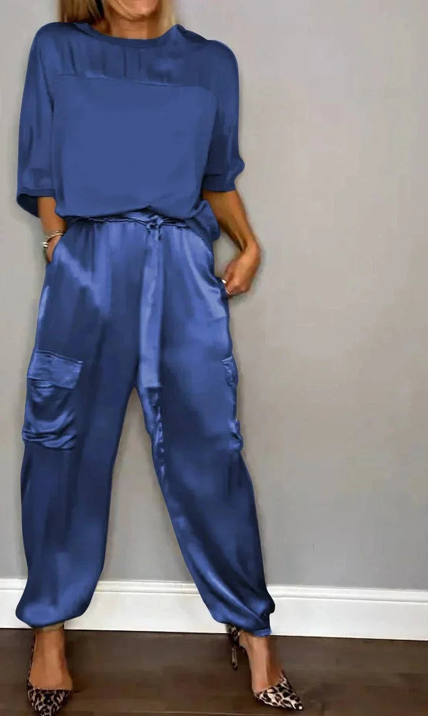 Averielle Luxe Flowy Two-Piece Set