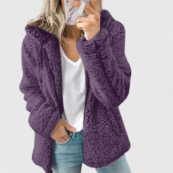Hylenyahh Comfy Teddy Jacket