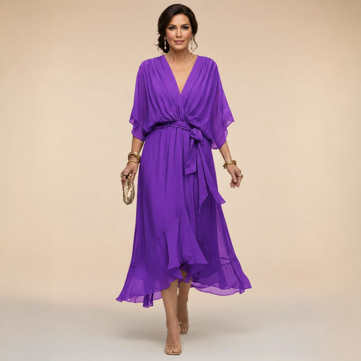 Mona V-Neck Dress