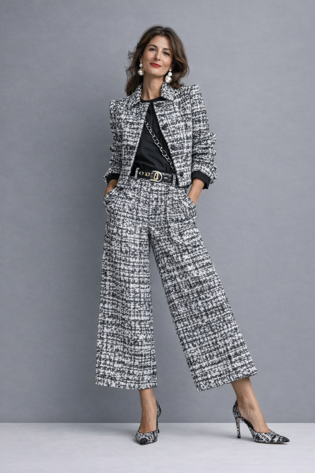 Tweed Set for Cooler Days