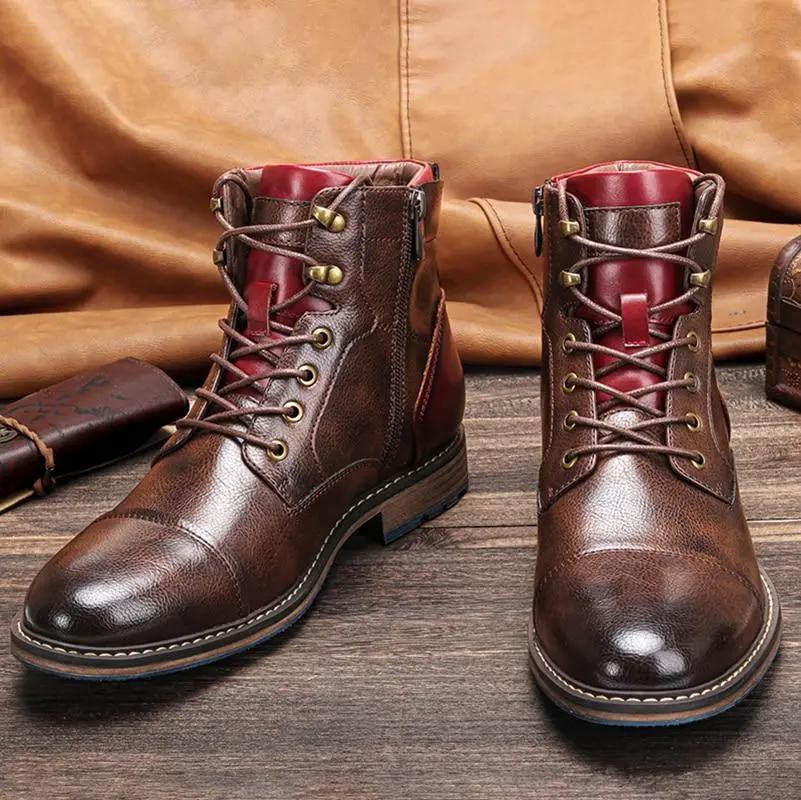 Dawson Leather Oxford Boots