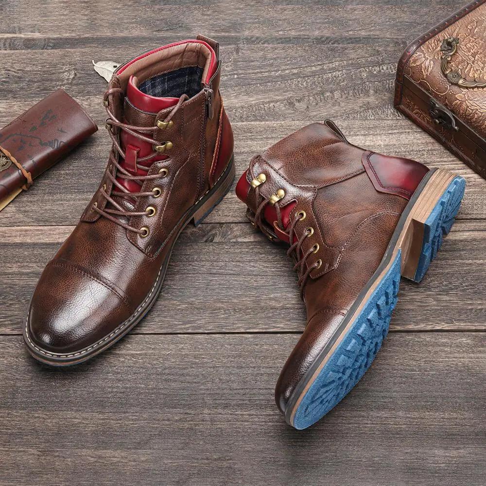Dawson Leather Oxford Boots
