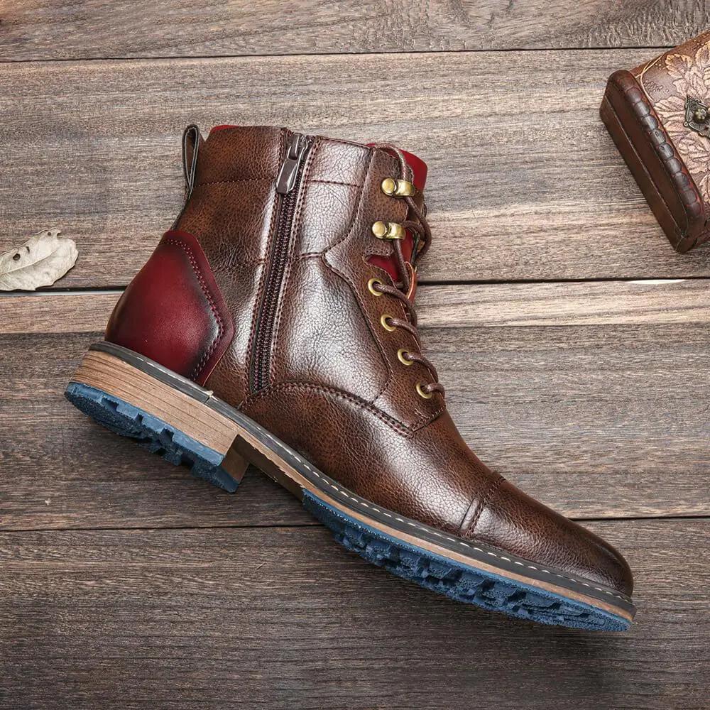 Dawson Leather Oxford Boots