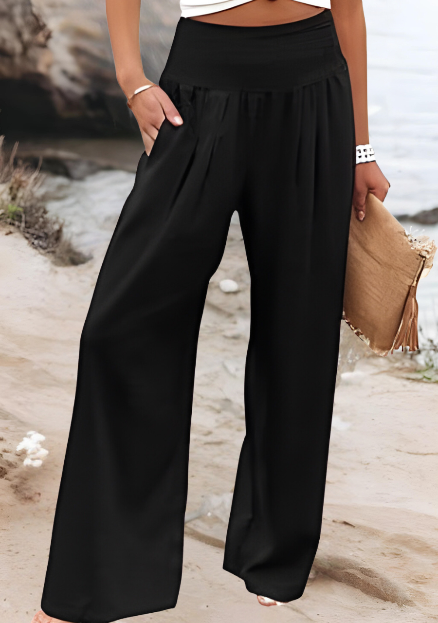 Zayrah Chic Wide-Leg Pants