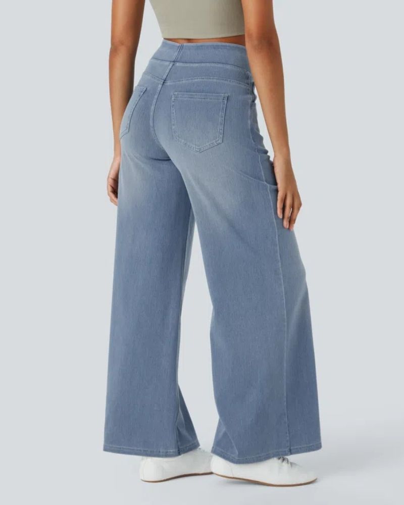 Ainsley Comfy Wide-Leg Jeans