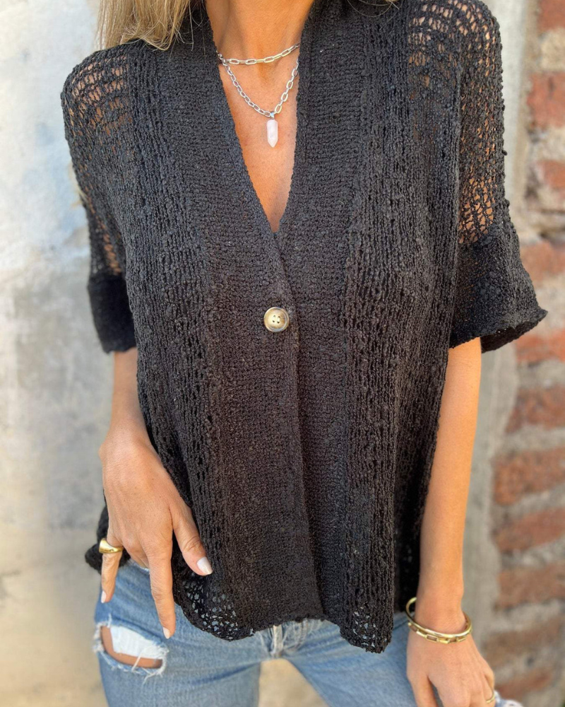 Aimée Elegant Knit Top