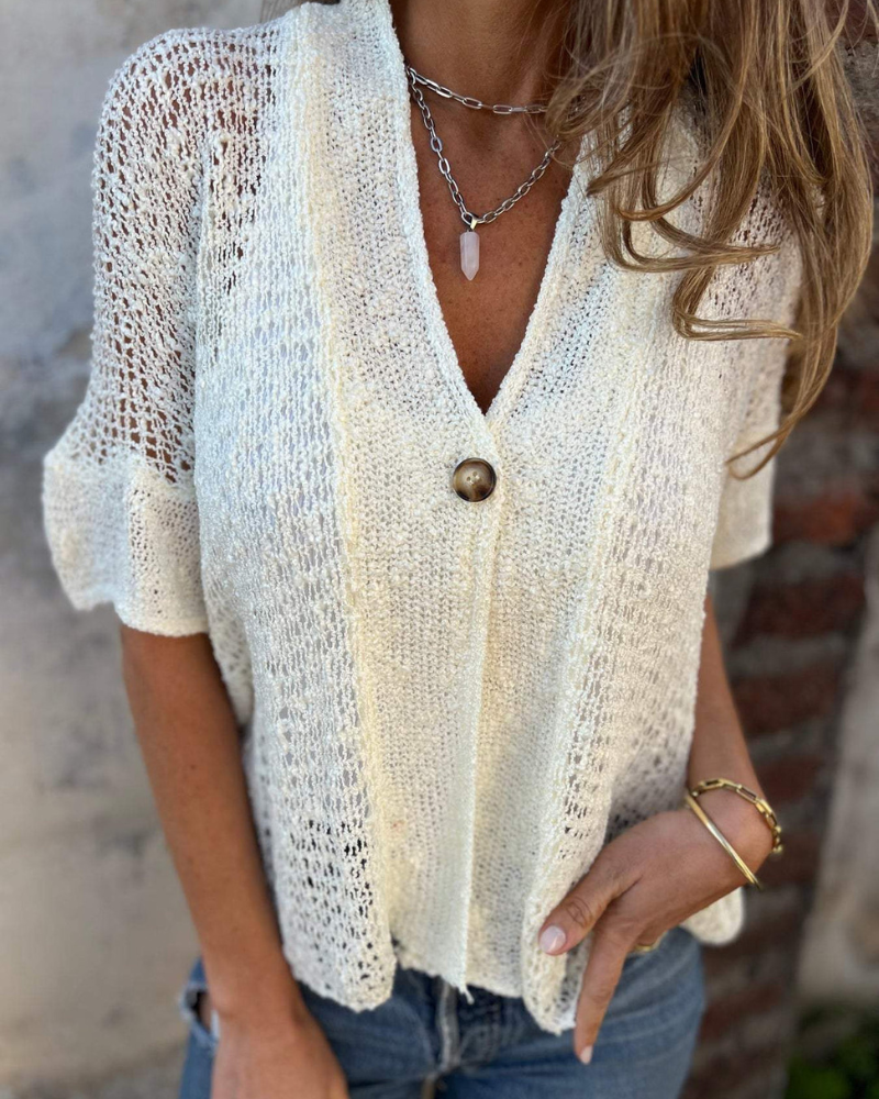 Aimée Elegant Knit Top