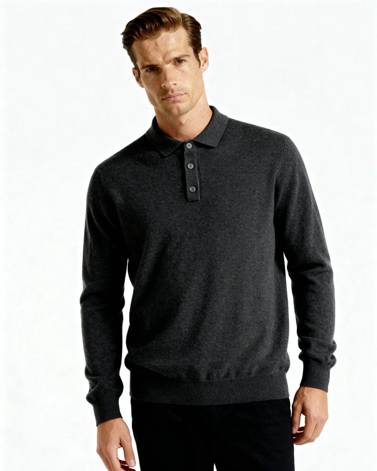 100% Cashmere Polo