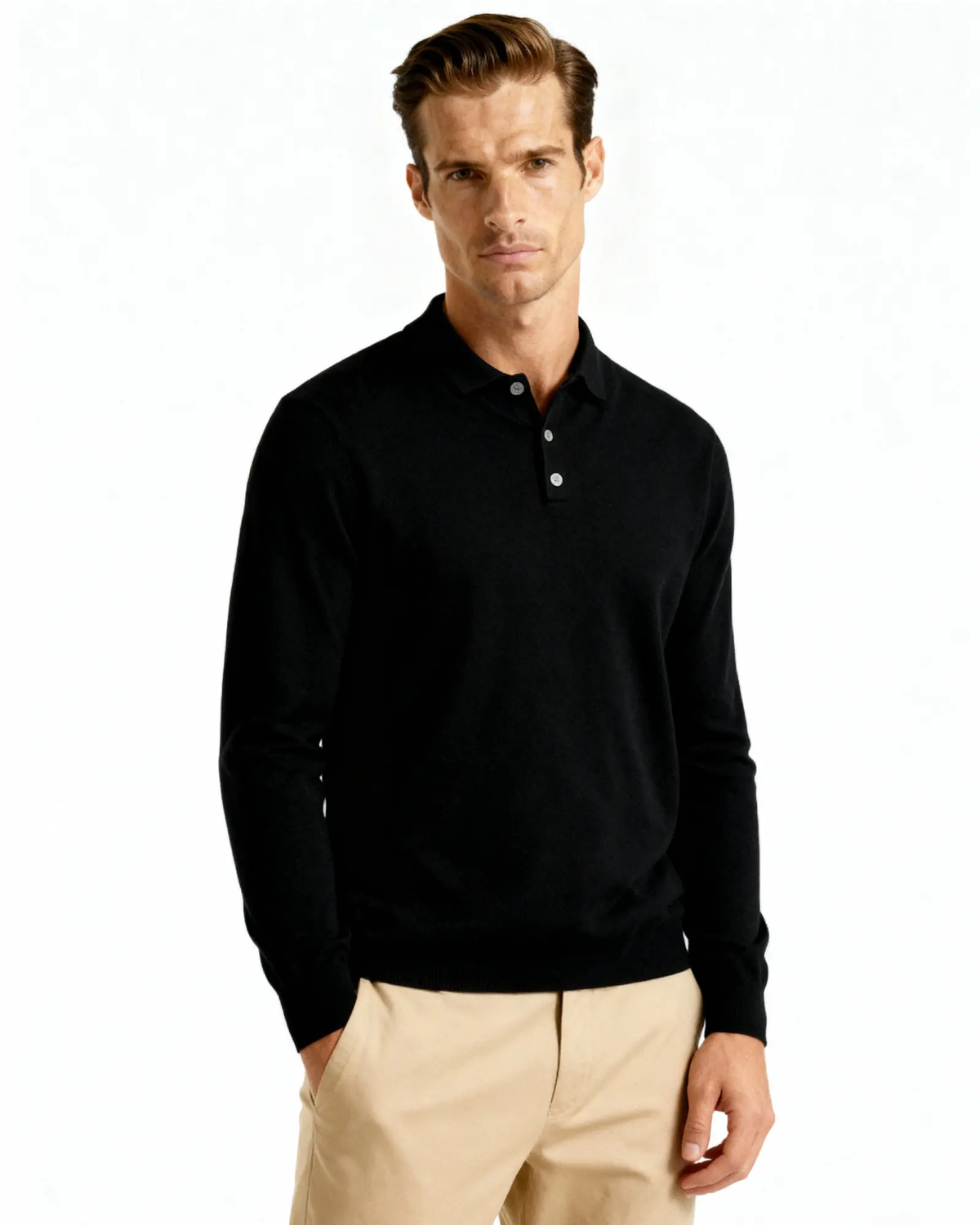 100% Cashmere Polo