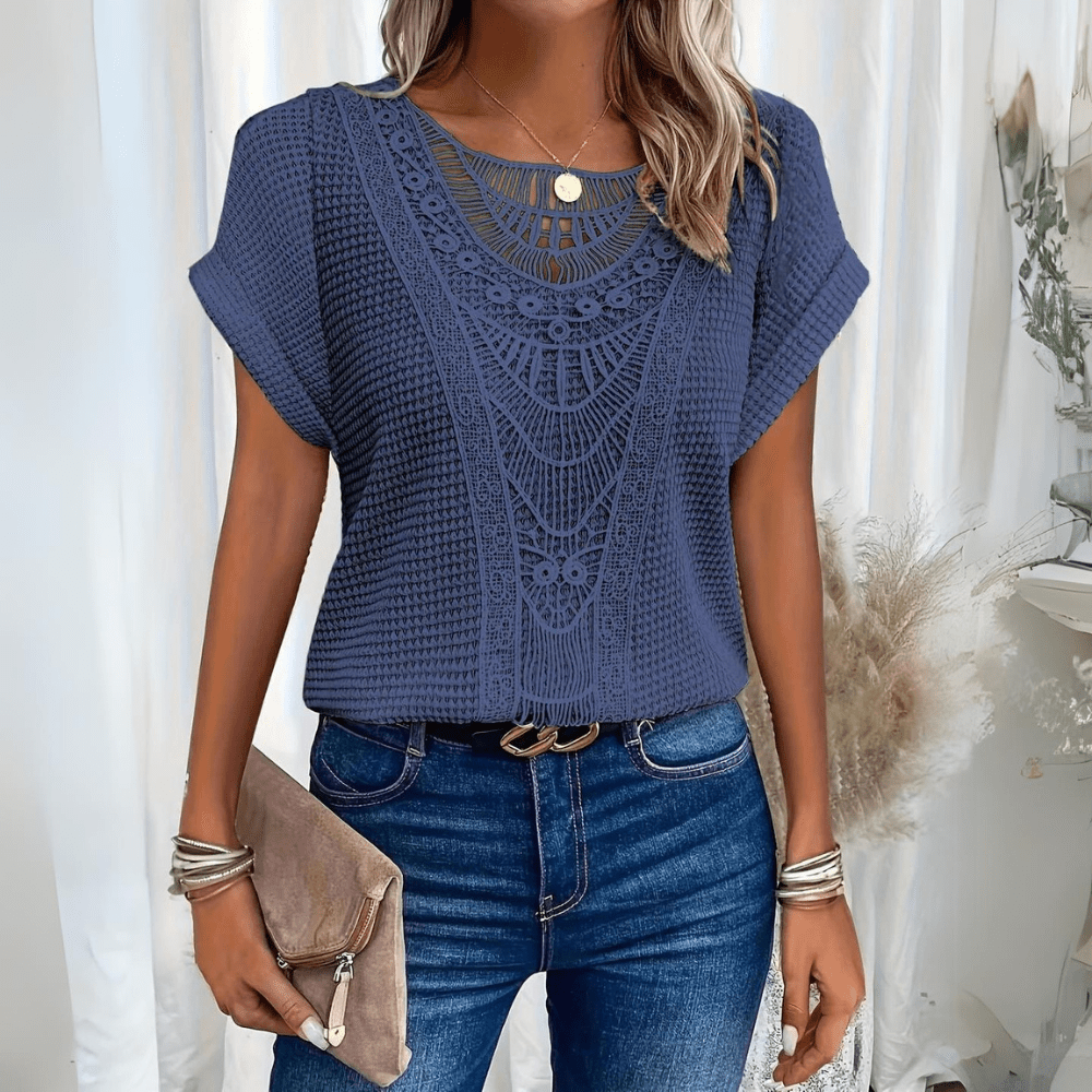 Karin Elegant Lace Blouse