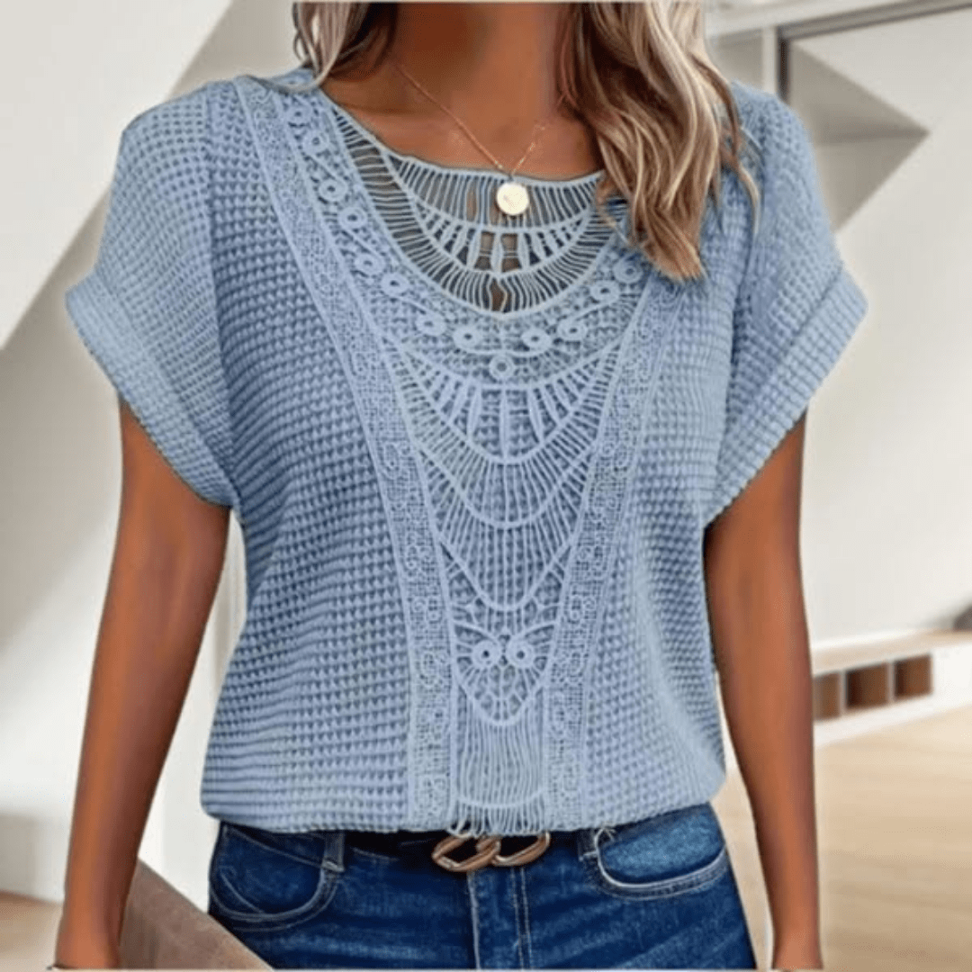 Karin Elegant Lace Blouse