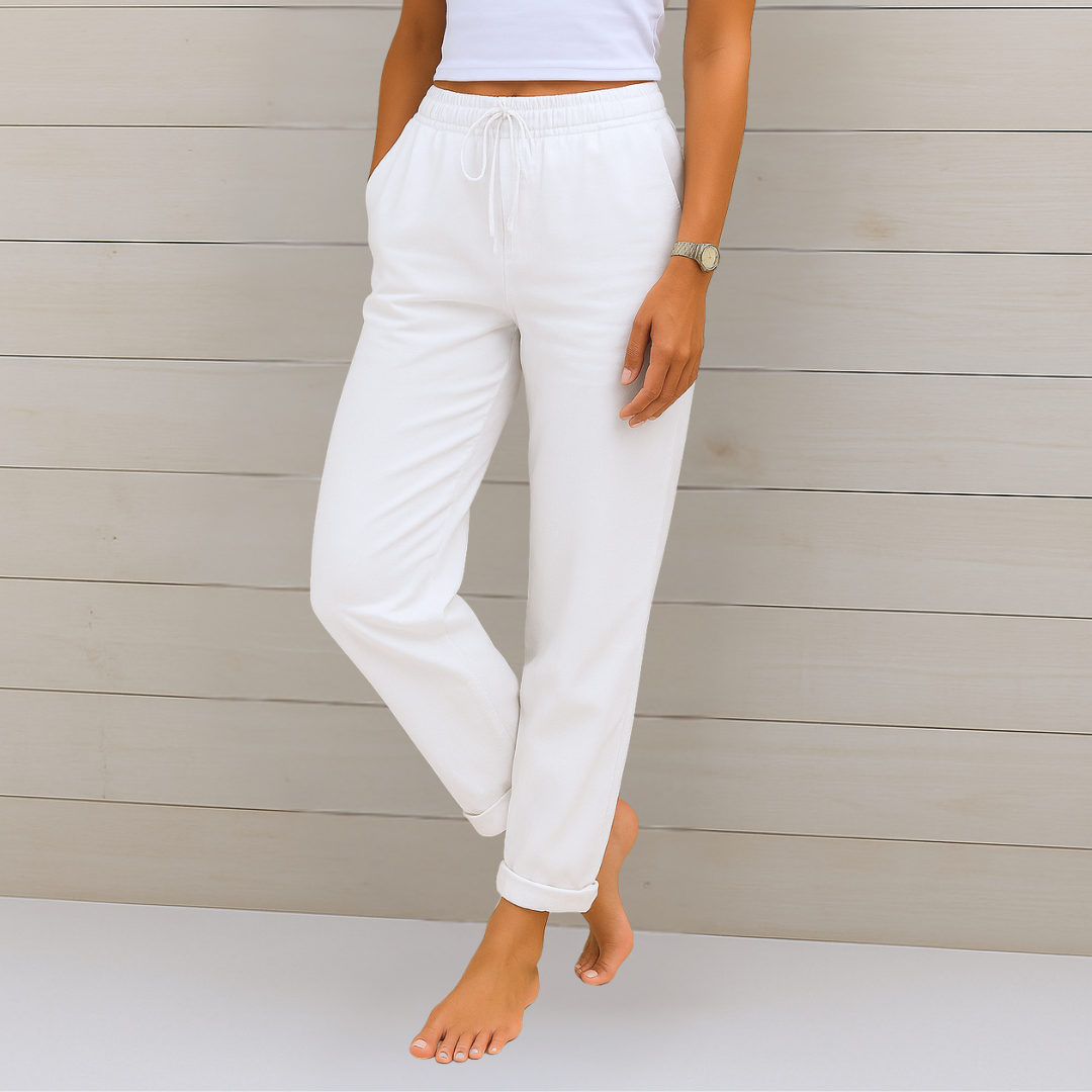 Maja Premium Breathable Stretch Linen Pants