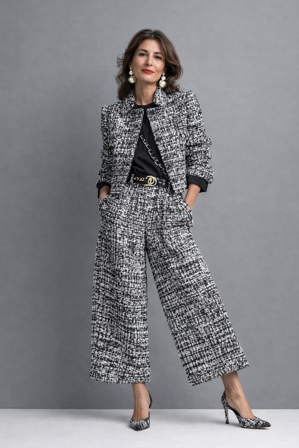 Lucía Sophisticated Tweed Set