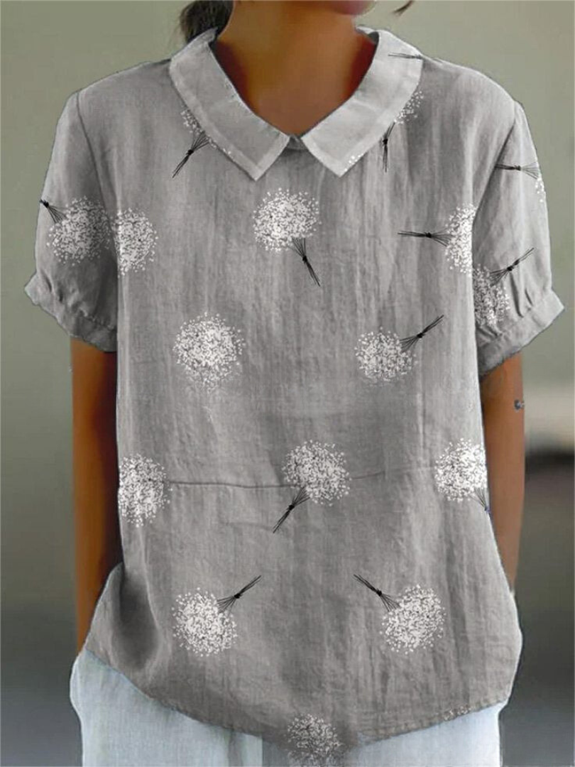Sofia Elegant Floral Shirt