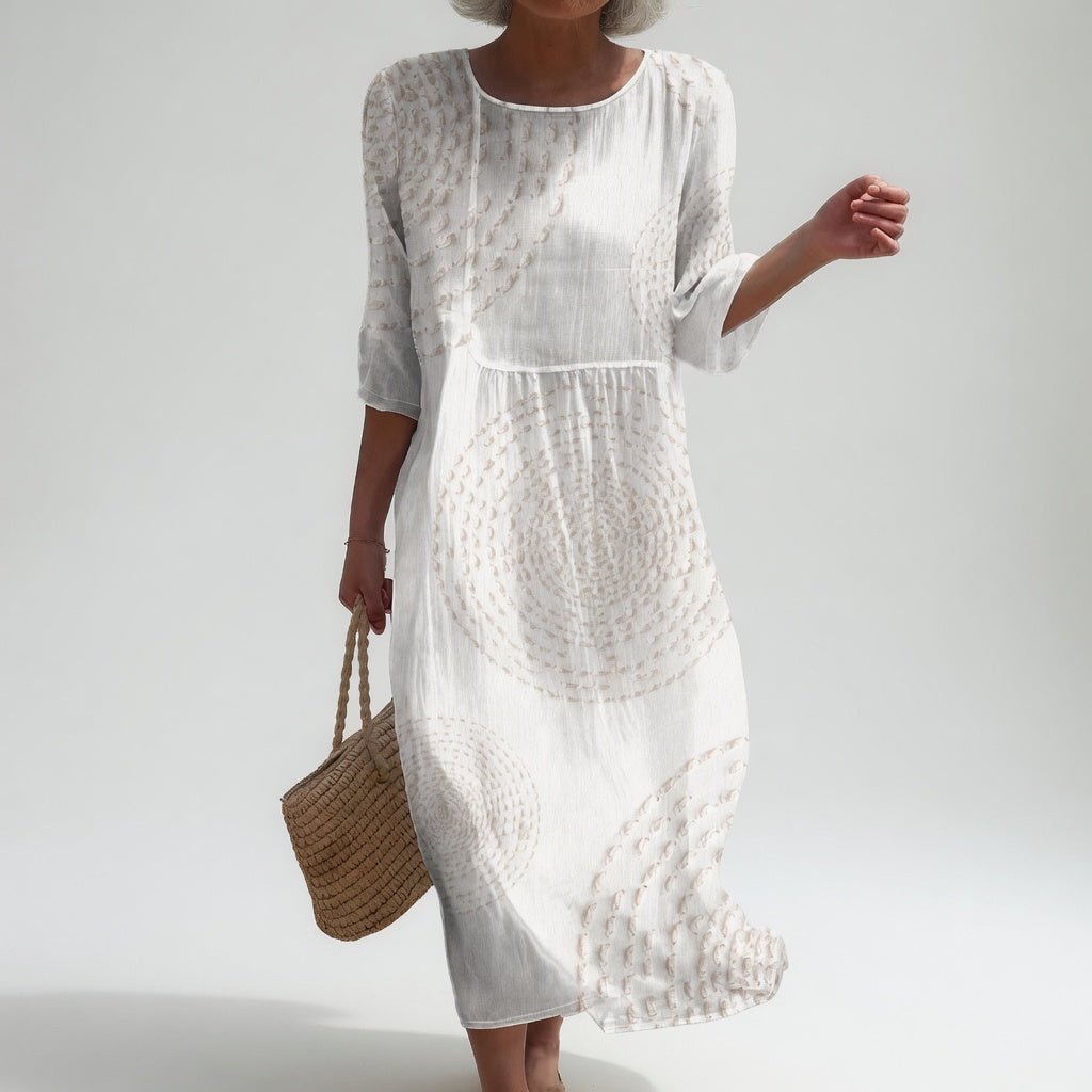 Améliane Elegant Midi Dress