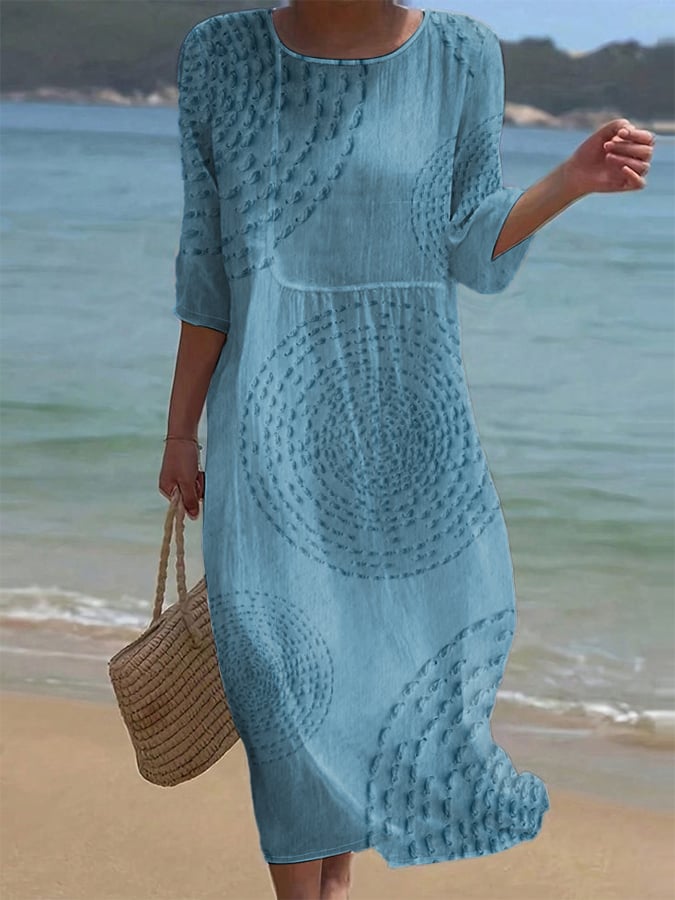 Améliane Elegant Midi Dress