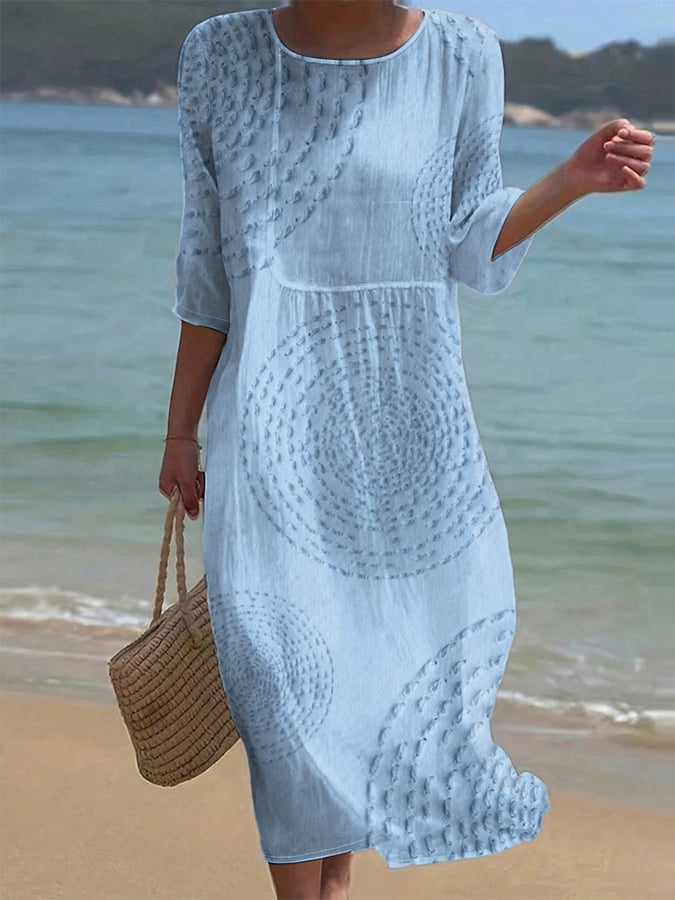 Améliane Elegant Midi Dress